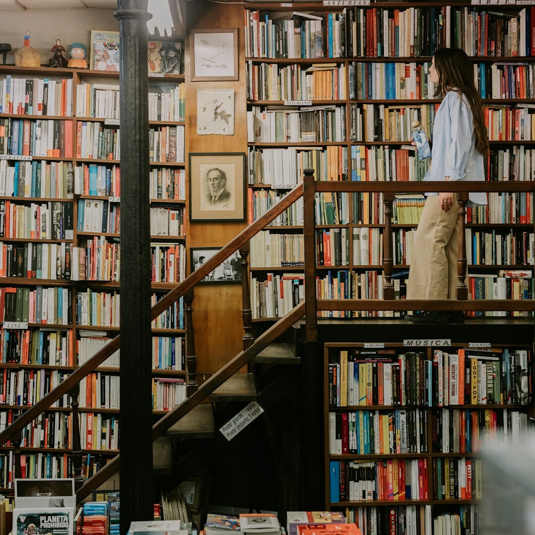 cozy bookstore interior